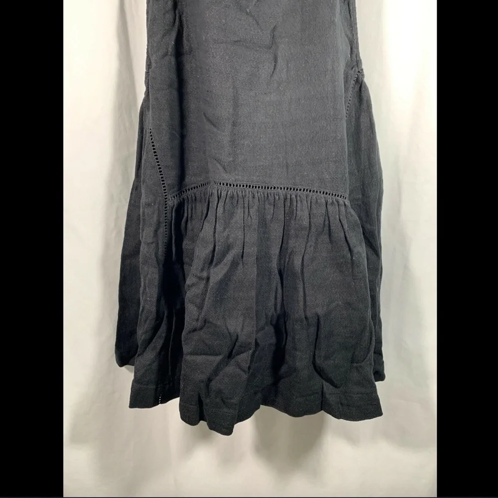 NWT $128 Free People Skipping Stones Tunic Dress Black [ Small ]‎ #110